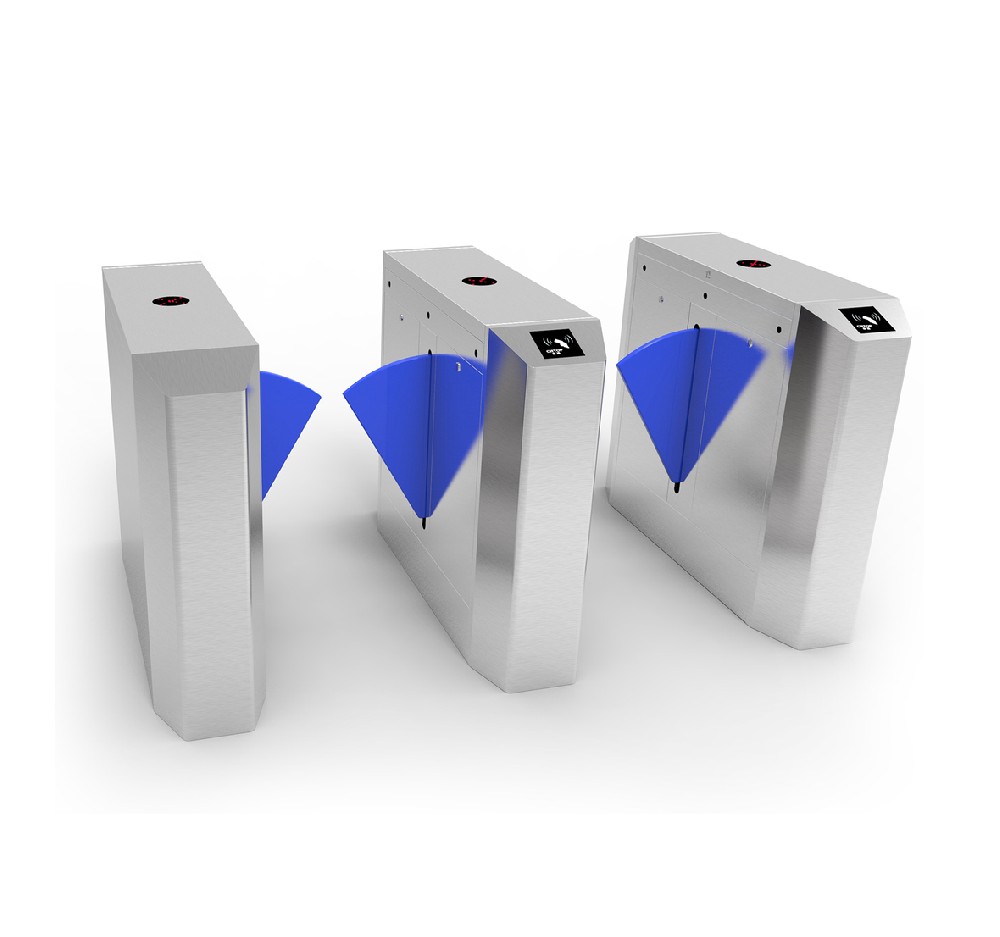 智能翼闸-人脸测温闸机通道-智能门禁厂家-出入口访客管理-赤道科技