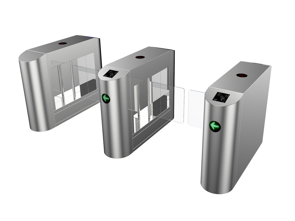 CD-T202C Bridge type inclined arc swing gate